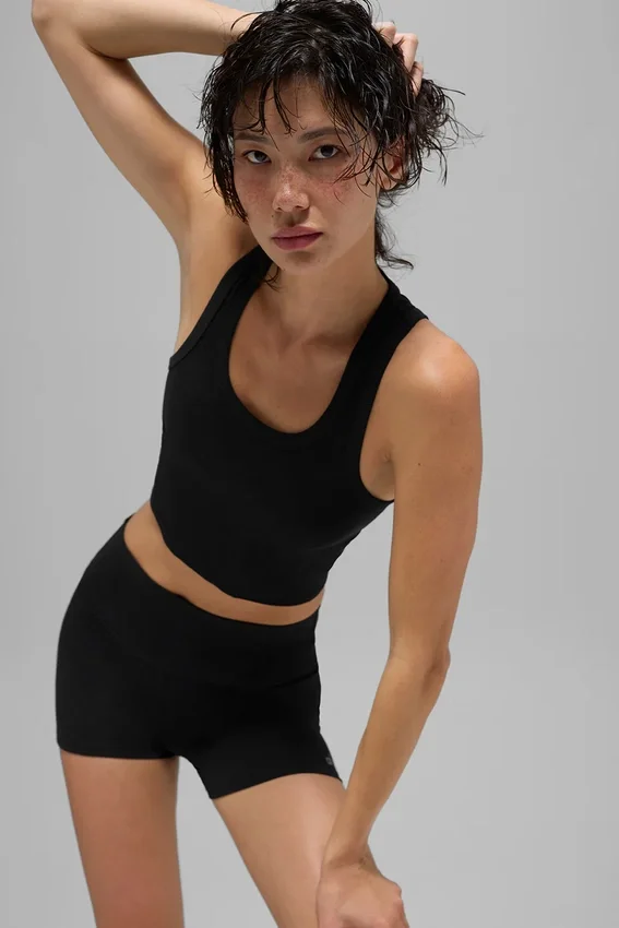 Mesh Front Runner Tank - Siyah