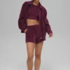 Micro Corduroy on Duty Ceket - Bordo