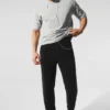 Micro Waffle Fast Break Jogger - Siyah