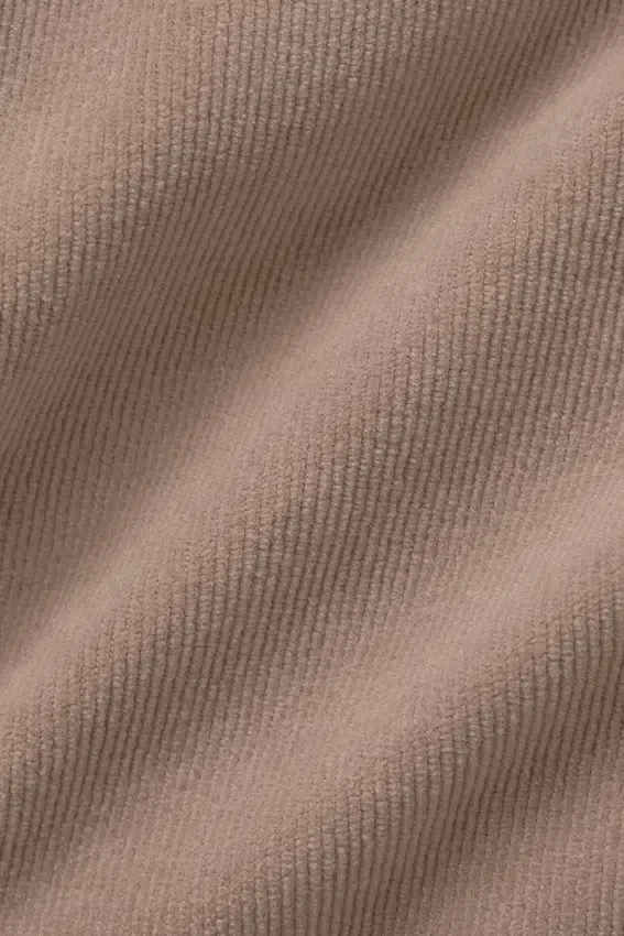 Mikro Kadife Dreamy Puffer - Chai Latte