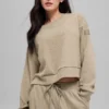 Muse Bisiklet Yaka Kazak - Gravel Heather