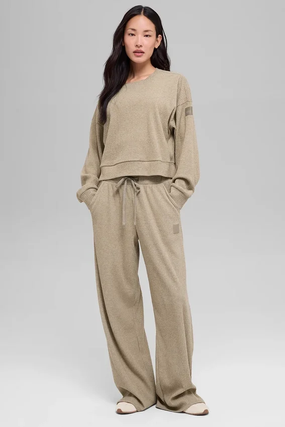 Muse Bisiklet Yaka Kazak - Gravel Heather