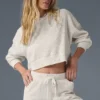 Muse Kapüşonlu Sweatshirt - Fildişi