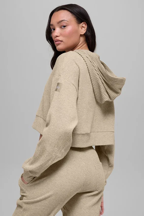 Muse Kapüşonlu Sweatshirt - Gravel Heather