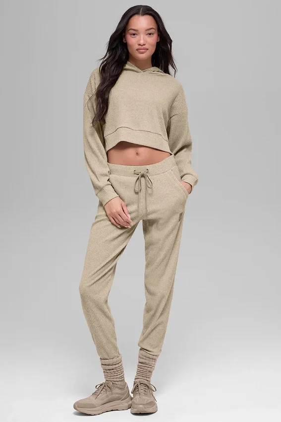 Muse Kapüşonlu Sweatshirt - Gravel Heather