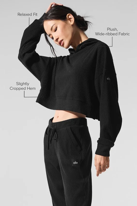 Muse Kapüşonlu Sweatshirt - Siyah
