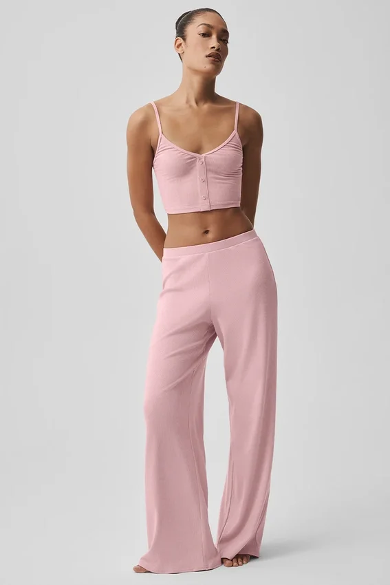 Noktalı Delicate Lounge Atlet - Vintage Pembe