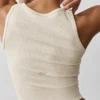 Noktalı Modal Henley Atlet - Yulaf Rengi Melanj