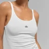 Noktalı Prosper Tank - Beyaz