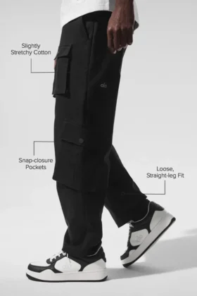 Northstar Kargo Pantolon – Siyah