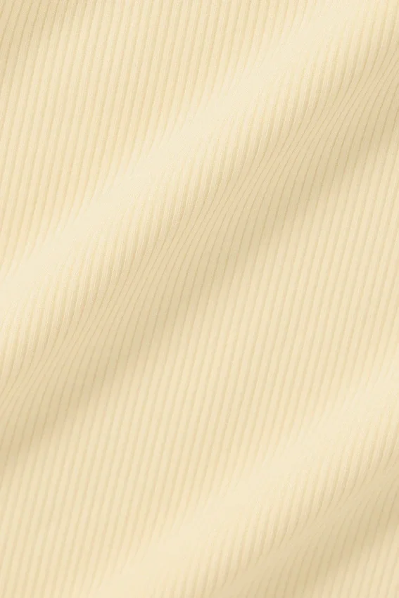 Orta Bel Dreamlight Düz Pantolon - Mum Işığı Sarısı