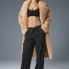 Oversized Sherpa Trench - Camel
