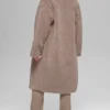 Oversized Sherpa Trençkot - Chai Latte