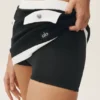 Pamuk Kaşmir High-Waist Capri Dream Etek - Siyah/Beyaz