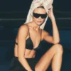 İpek Karışımlı Radiance Sütyen - Siyah