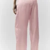 İpek Luminous Pantolon (Normal) - Pembe Şampanya