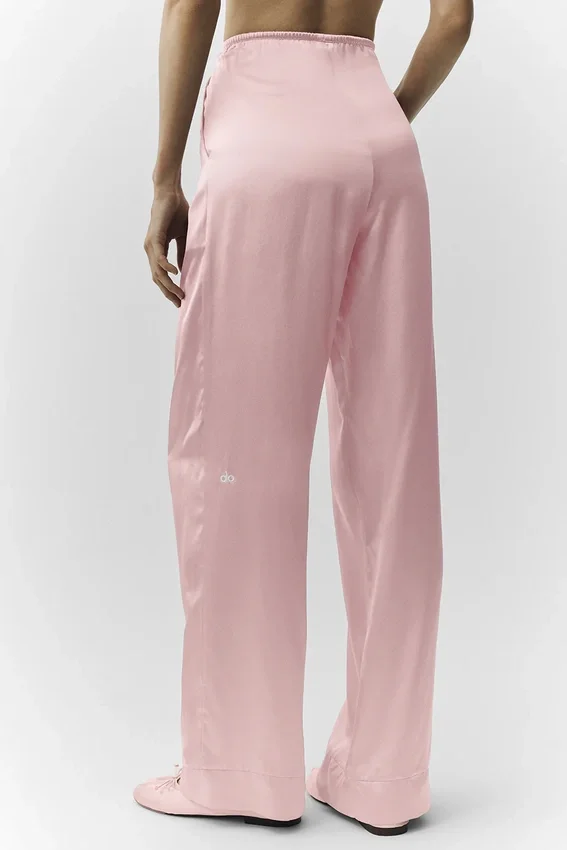 İpek Luminous Pantolon (Normal) - Pembe Şampanya