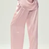 İpek Luminous Pantolon (Uzun) - Pembe Şampanya