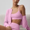 Pointelle Kazak Be Mine Sütyen - Şeker Kalpli Pembe