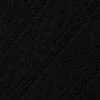 Pointelle Kazak Desenli High-Waist Be Mine Tayt - Siyah