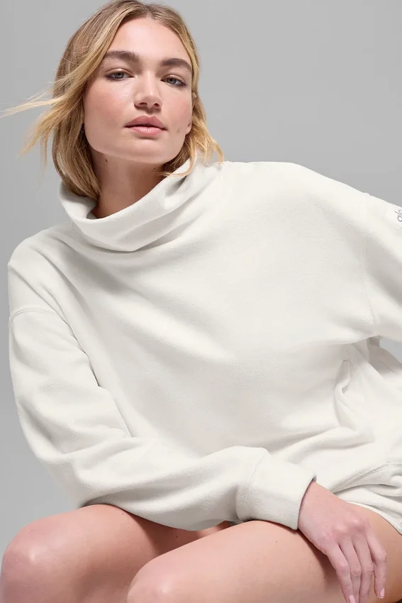 Polar Fleece Hazy Kazak - Fildişi