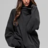 Polar Fleece Hazy Kazak - Siyah