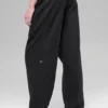 Polar Fleece High-Waist Retreat Jogger - Siyah