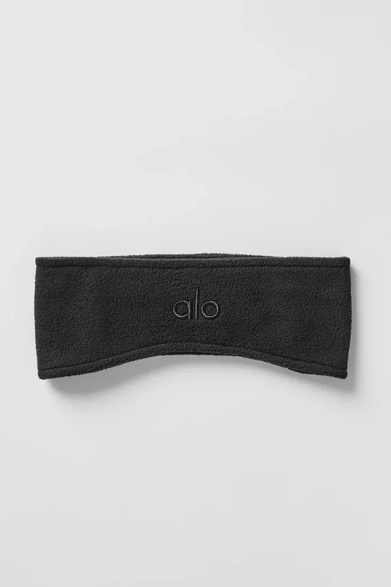 Polar Fleece Kulak Isıtıcı - Siyah