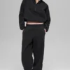 Polar Fleece Retreat Cover up - Siyah