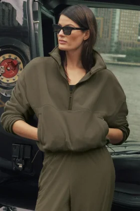 Polar Fleece Retreat Örtü - Zeytin Ağacı