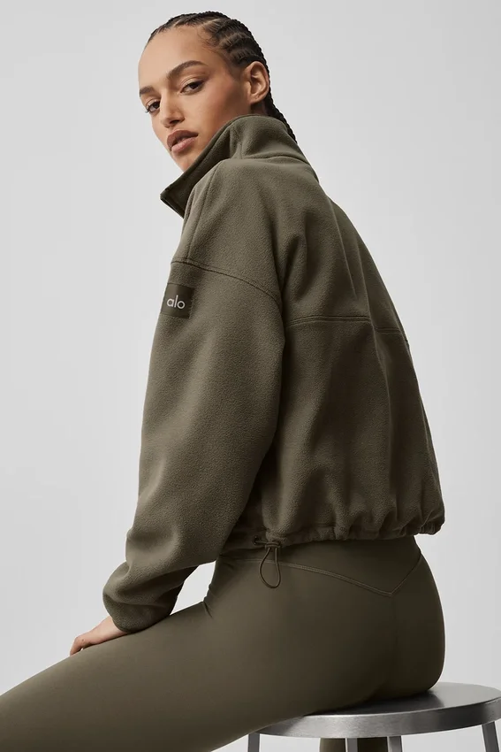 Polar Fleece Retreat Örtü - Zeytin Ağacı