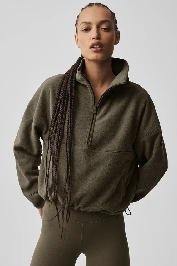 Polar Fleece Retreat Örtü - Zeytin Ağacı