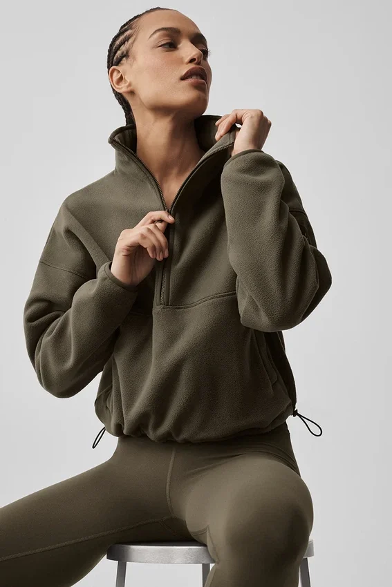 Polar Fleece Retreat Örtü - Zeytin Ağacı