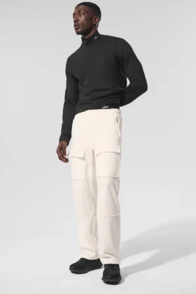 Polar Fleece Ridge Kargo Pantolon - Fildişi