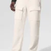 Polar Fleece Ridge Kargo Pantolon - Fildişi