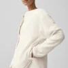 Polar Fleece Take Note Ceket - Fildişi