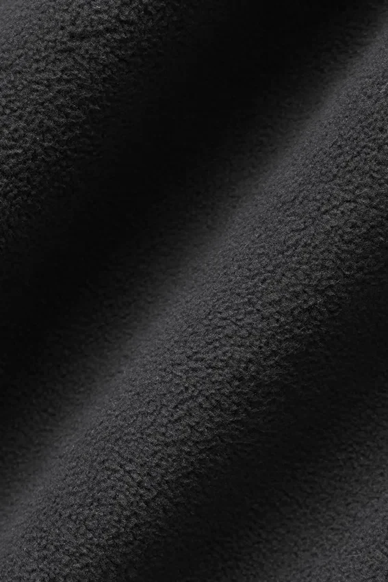 Polar Fleece Take Note Ceket - Siyah