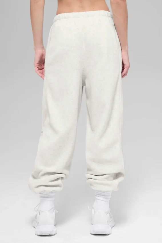 Polar High-Waist Retreat Jogger - Beyaz Melanj Gri