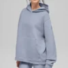 Renown Ağır French Terry Kapüşonlu Sweatshirt - Winter Frost