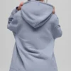 Renown Ağır French Terry Kapüşonlu Sweatshirt - Winter Frost