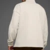 Renown Ağır Kumaş 1/4 Fermuarlı - Kemik Rengi