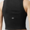 Ribana Modal Henley Tank - Siyah