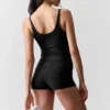 Ribbed Prosper Tank - Siyah