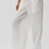 Ripstop Electric Düz Paça Pantolon - Beyaz