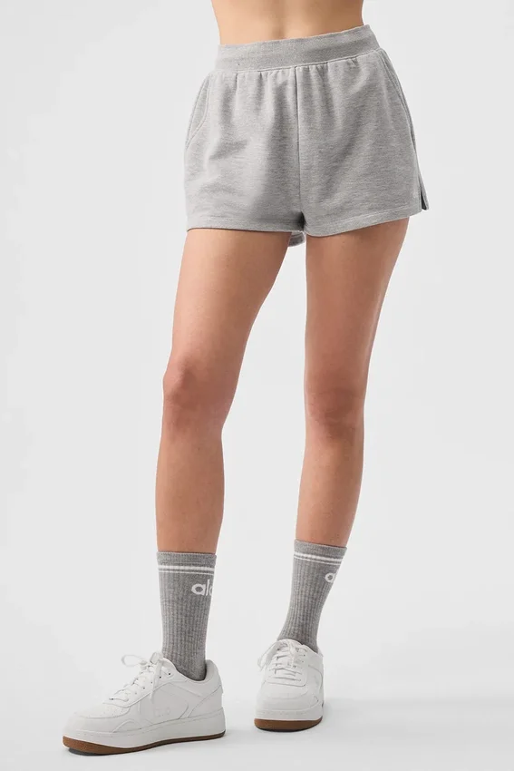 Sade Sweat Şort - Atletik Heather Gri