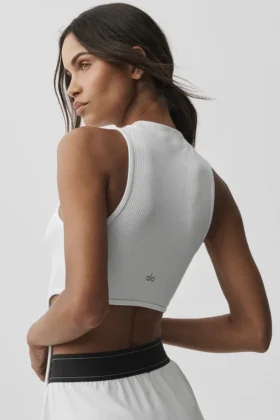 Sağlık & Yaşam Rib Flaunt Tank – Beyaz