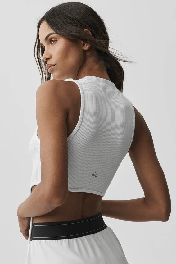 Sağlık & Yaşam Rib Flaunt Tank - Beyaz