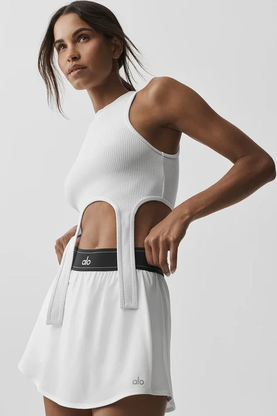 Sağlık & Yaşam Rib Flaunt Tank - Beyaz