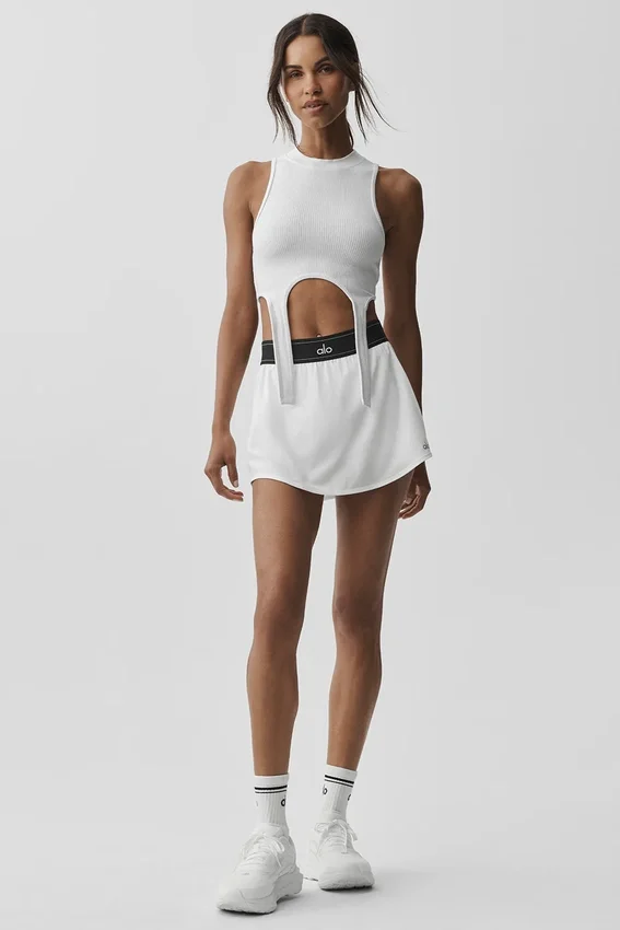 Sağlık & Yaşam Rib Flaunt Tank - Beyaz