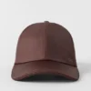 Saten Off-Duty Şapka - Brownstone